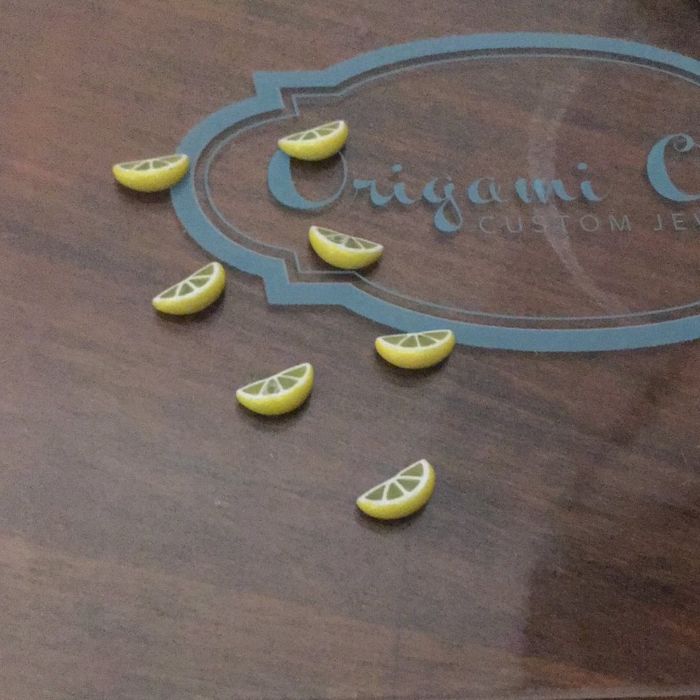 Origami owl lemon charms